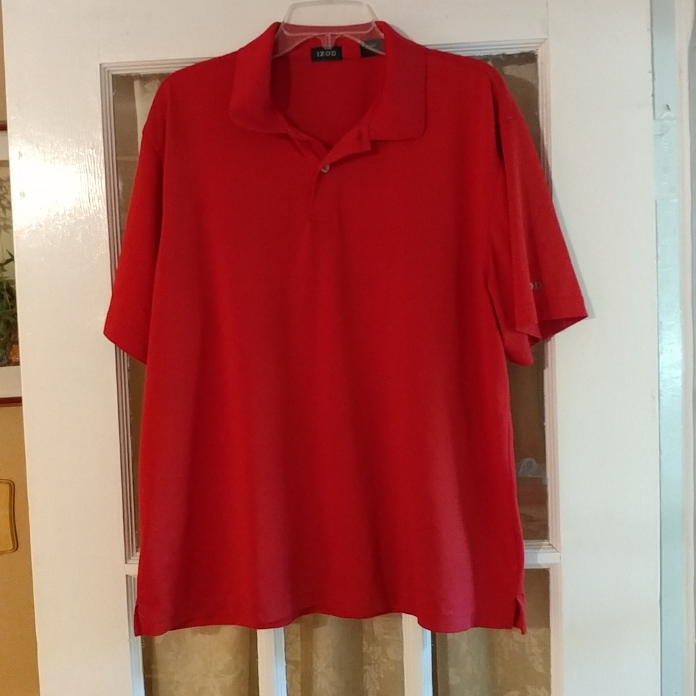 Izod - red polo